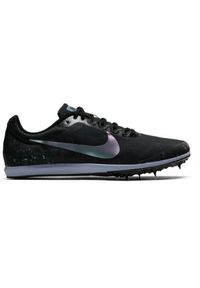 Buty do biegania męskie Nike Zoom Rival D 10 U. Zapięcie: sznurówki. Kolor: czarny. Materiał: materiał, syntetyk, tkanina. Szerokość cholewki: normalna. Model: Nike Zoom