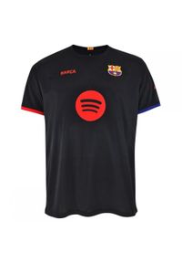 Koszulka piłkarska dla chłopca FC Barcelona Lamine Yamal 2024/25 czarny. Kolor: czarny. Sport: piłka nożna