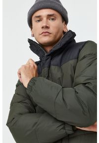 !SOLID - Solid kurtka męska kolor zielony zimowa. Okazja: na co dzień. Kolor: zielony. Materiał: materiał. Sezon: zima. Styl: casual #4