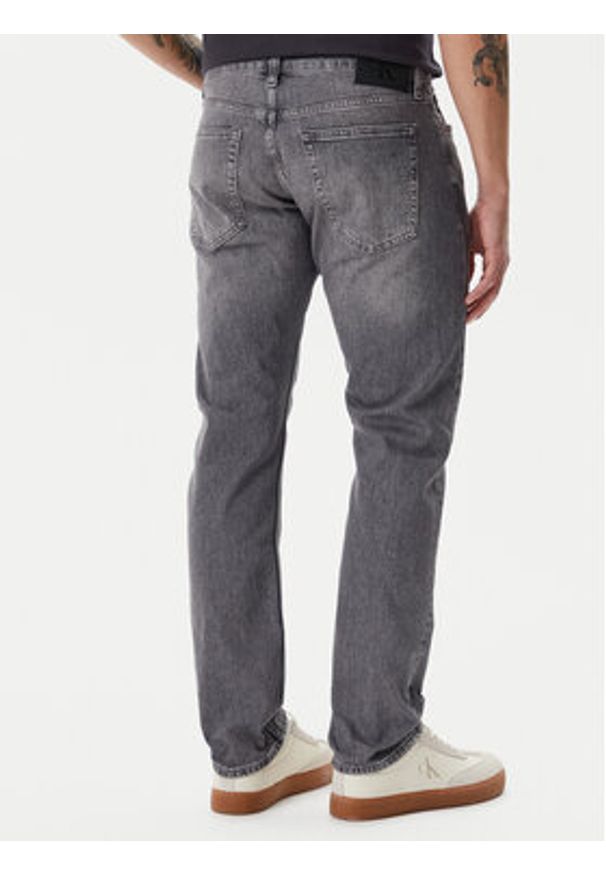 Calvin Klein Jeans Jeansy J30J327157 Szary Slim Fit. Kolor: szary