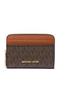 MICHAEL Michael Kors Duży Portfel Damski 32T4GJ6Z5B Brązowy. Kolor: brązowy. Materiał: skóra #1