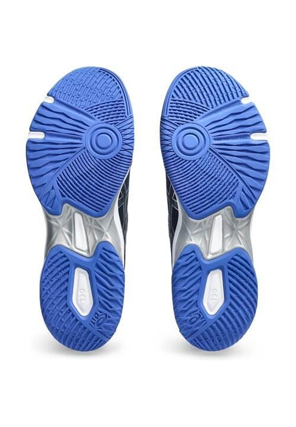 Buty do piłki ręcznej męskie Asics Asics Gel-flare 400. Kolor: zielony, niebieski, wielokolorowy, żółty. Materiał: syntetyk, materiał. Szerokość cholewki: normalna. Sport: piłka ręczna