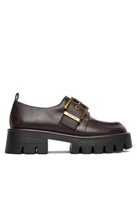 MICHAEL Michael Kors Loafersy Colby 40F4COFP1L Brązowy. Kolor: brązowy. Materiał: skóra