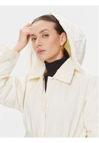 TOMMY HILFIGER - Tommy Hilfiger Kurtka przejściowa WW0WW40469 Écru Relaxed Fit. Kolor: beżowy. Materiał: syntetyk #7