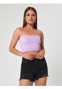 Sinsay - Szorty jeansowe high waist - czarny. Stan: podwyższony. Kolor: czarny. Materiał: jeans