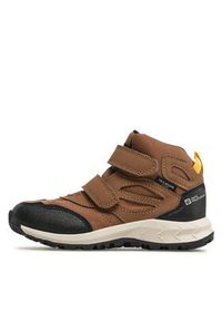 Jack Wolfskin Trekkingi Woodland Texapore Mid Vc K 4052591 Brązowy. Kolor: brązowy. Materiał: skóra #6