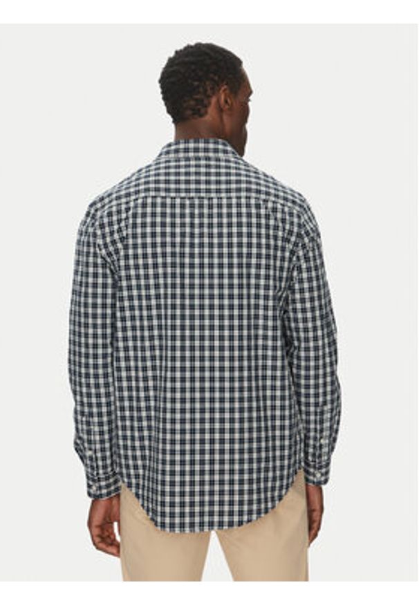 Tommy Jeans Koszula DM0DM20885 Granatowy Regular Fit. Kolor: niebieski. Materiał: bawełna