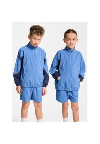 Dziecięca bluza dresowa zapinana na zamek Hummel. Kolor: niebieski. Materiał: dresówka #1