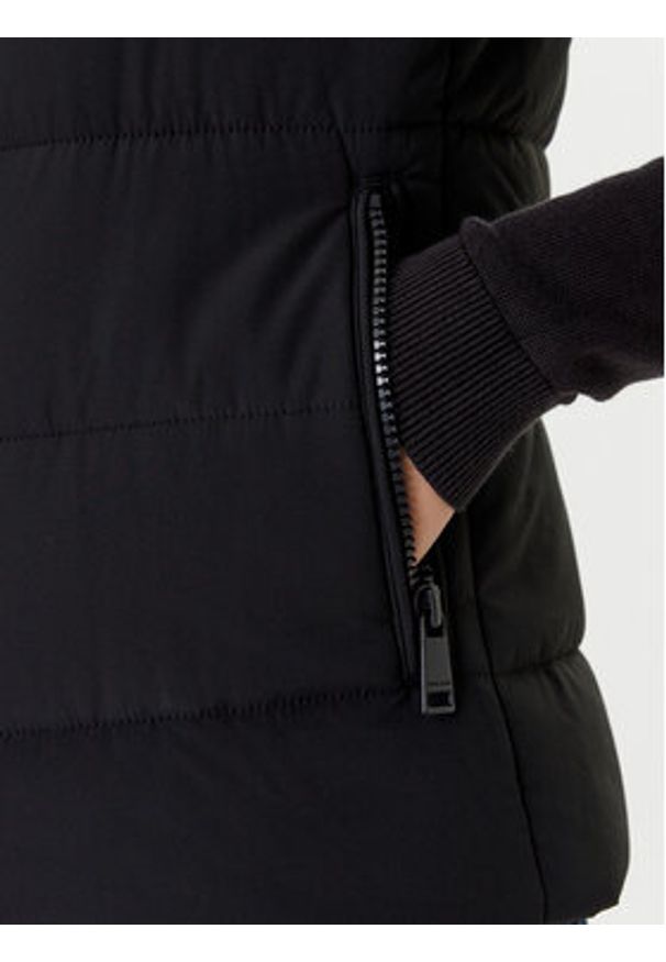 Tommy Jeans Bezrękawnik DW0DW21409 Czarny Regular Fit. Kolor: czarny. Materiał: syntetyk. Długość rękawa: bez rękawów