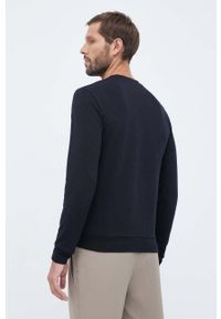 EA7 Emporio Armani bluza bawełniana męska kolor czarny z nadrukiem. Kolor: czarny. Materiał: bawełna. Wzór: nadruk. Styl: klasyczny #5