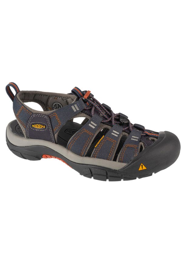 keen - Buty trekkingowe męskie Keen Newport H2. Kolor: szary. Materiał: materiał, tkanina. Sport: turystyka piesza