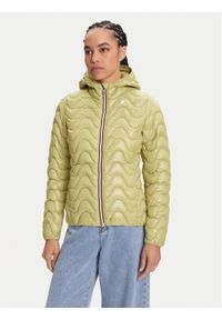 K-Way Kurtka przejściowa Lily K5126IW Zielony Regular Fit. Kolor: zielony. Materiał: syntetyk