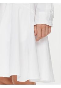 Polo Ralph Lauren Sukienka codzienna 211903189002 Biały Regular Fit. Okazja: na co dzień. Typ kołnierza: polo. Kolor: biały. Materiał: bawełna. Typ sukienki: proste. Styl: casual #2