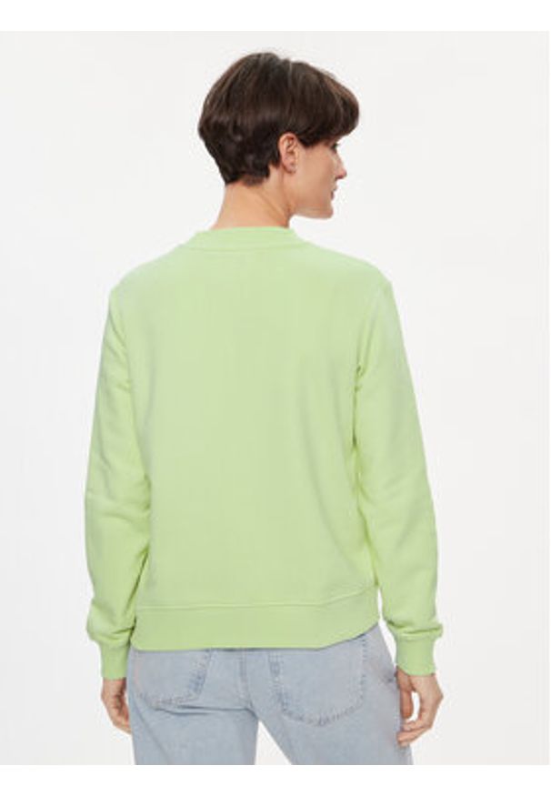 Calvin Klein Jeans Bluza Embro Badge J20J223085 Żółty Regular Fit. Kolor: żółty. Materiał: bawełna