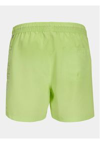 Jack&Jones Junior Szorty kąpielowe Fiji 12253748 Zielony Regular Fit. Kolor: zielony. Materiał: syntetyk #2