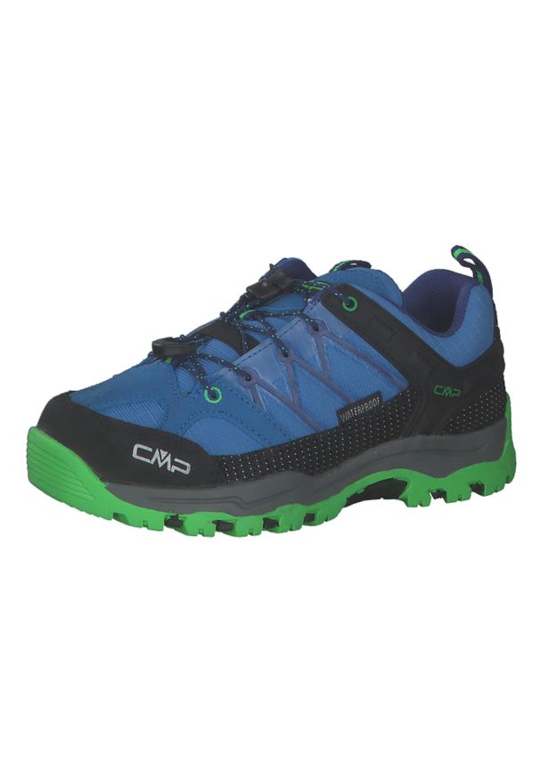 Buty trekkingowe dla dzieci CMP Rigel Low. Kolor: niebieski. Materiał: syntetyk, tkanina, materiał. Szerokość cholewki: normalna. Sport: turystyka piesza