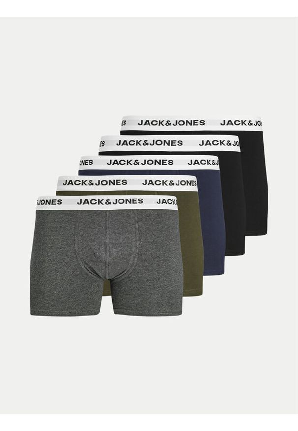 Jack & Jones - Jack&Jones Komplet 5 par bokserek Basic 12214455 Kolorowy. Materiał: bawełna. Wzór: kolorowy