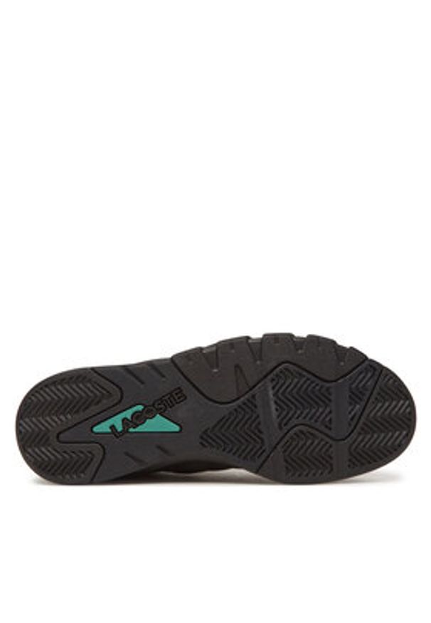Lacoste Sneakersy Game Trainer 125 5 7-49SMA0108237 Czarny. Kolor: czarny. Materiał: skóra, zamsz