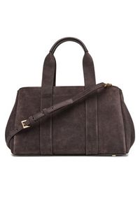 MICHAEL Michael Kors Torebka Romee 30F5G1ZS1S Brązowy. Kolor: brązowy. Materiał: skórzane, zamszowe #4
