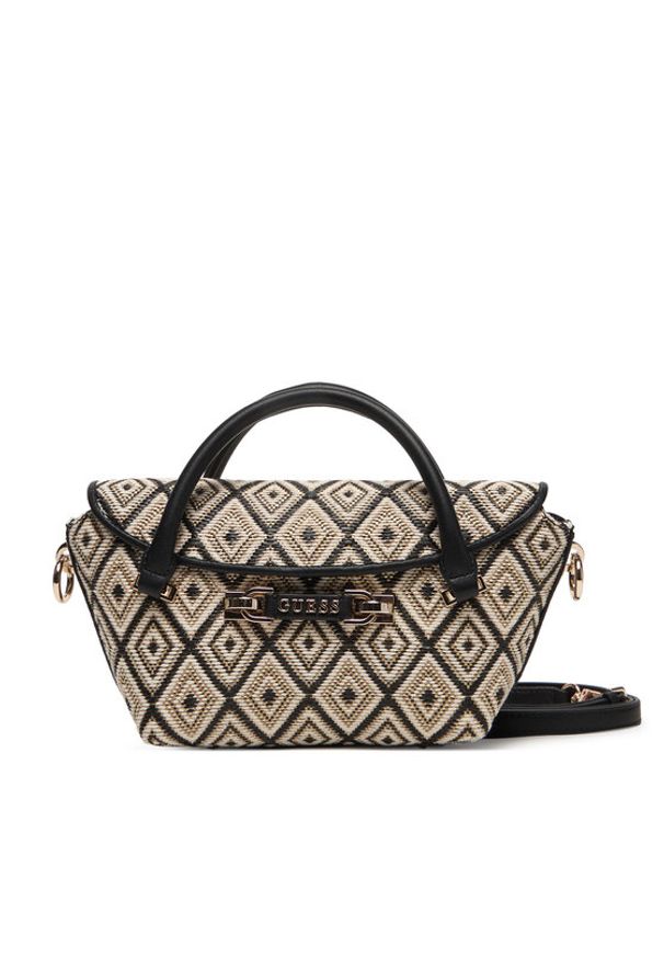 Guess Torebka Sophia Mini HWWG99 13760 Beżowy. Kolor: beżowy