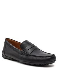 Geox Mokasyny U Kosmopolis + Grip U35CFB 00034 C9997 Czarny. Kolor: czarny. Materiał: skóra #6