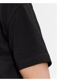 Calvin Klein T-Shirt Layered Gel Logo K10K111845 Czarny Regular Fit. Kolor: czarny. Materiał: bawełna