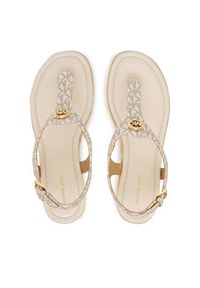 MICHAEL Michael Kors Espadryle Val Thong Wedge 40S6VAMS1B Écru. Kolor: kremowy. Materiał: skóra #5