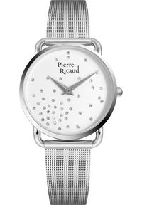 Zegarek Pierre Ricaud Zegarek damski Pierre Ricaud P21066.5143Q CYRKONIE srebrny. Kolor: srebrny #1