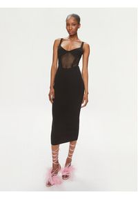 Pinko Sukienka koktajlowa Vision 103757 A1Y7 Czarny Bodycon Fit. Kolor: czarny. Materiał: syntetyk. Typ sukienki: bodycon. Styl: wizytowy #4
