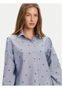 United Colors of Benetton - United Colors Of Benetton Koszula 5D51DQ0BF Niebieski Regular Fit. Kolor: niebieski. Materiał: bawełna #3