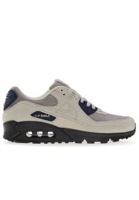 Buty męskie Nike Air Max 90 IB3077-100 - beżowe. Zapięcie: sznurówki. Kolor: beżowy. Materiał: syntetyk, skóra, materiał. Szerokość cholewki: normalna. Wzór: aplikacja. Model: Nike Air Max, Nike Air Max 90