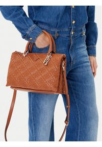 Guess Torebka Adelasia HWQL96 58060 Brązowy. Kolor: brązowy. Materiał: skórzane