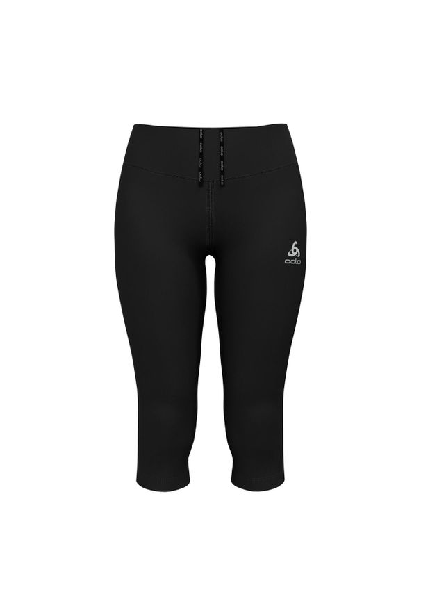 Legginsy 3/4 do biegania damskie Odlo ESSENTIAL. Kolor: czarny