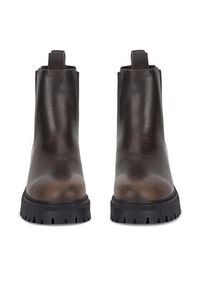 Jenny Fairy Sztyblety WS5875-39 Brązowy. Kolor: brązowy. Materiał: skóra #5