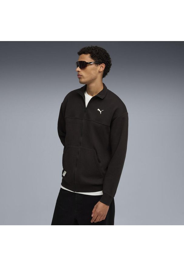 Puma - Męska bluza dresowa PUMA Class Pinnacle PUMA. Kolor: czarny. Materiał: dresówka. Sport: bieganie