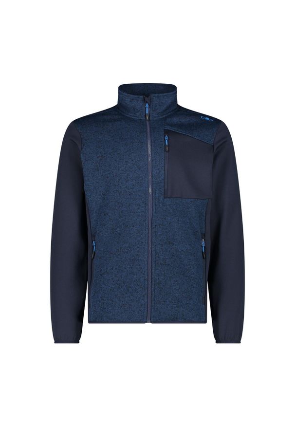 Bluza męska turystyczna CMP 34H6247. Kolor: niebieski. Sport: turystyka piesza