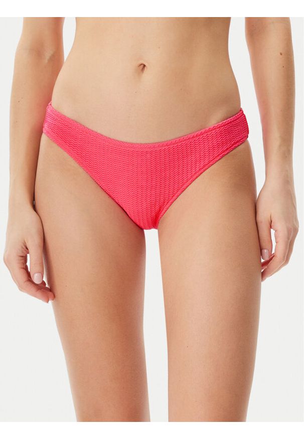 Seafolly Dół od bikini Sea Dive 40473-861 Różowy. Kolor: różowy. Materiał: syntetyk