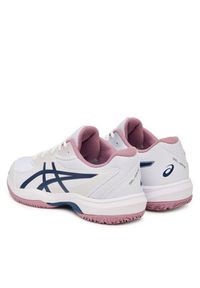 Asics Buty do tenisa Gel-Game Gs 1044A083 Biały. Kolor: biały. Materiał: skóra. Sport: tenis #6