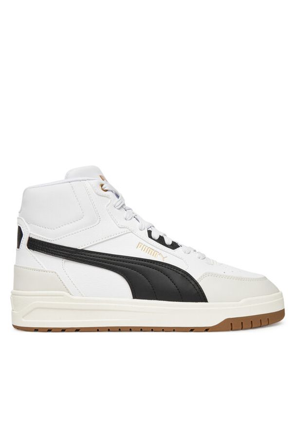 Puma Sneakersy Shuffle Downtown Mid 402598 05 Biały. Kolor: biały. Materiał: skóra