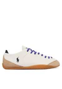 Polo Ralph Lauren Sneakersy 804P15629006 Kremowy. Kolor: kremowy. Materiał: zamsz, skóra #1