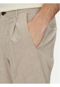 JOOP! Jeans Chinosy 15 JJF-100Lead2 30046561 Beżowy Loose Fit. Kolor: beżowy. Materiał: bawełna