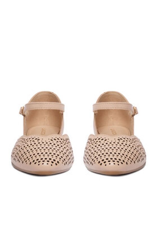 Lasocki Baleriny CEO-RST-KAJA-24 Beżowy. Kolor: beżowy. Materiał: skóra