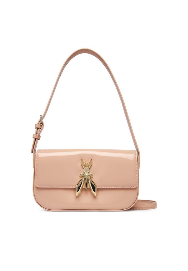 Torebka Patrizia Pepe. Kolor: beżowy