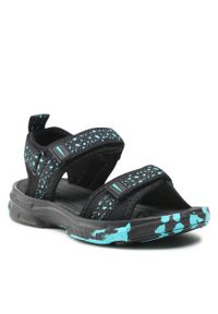 Sandały Sprandi CP40-SC2116 Blue. Kolor: czarny. Materiał: materiał #1