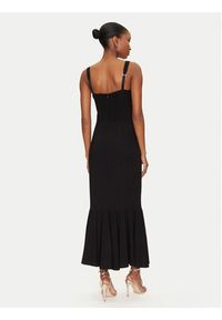 Guess Sukienka koktajlowa W5GK20 WH4S2 Czarny Slim Fit. Kolor: czarny. Materiał: wiskoza. Styl: wizytowy #5