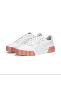 Puma - Buty na co dzień damskie PUMA CARINA 2.0 skóra. Okazja: na co dzień. Kolor: różowy. Materiał: skóra. Sezon: lato. Sport: tenis #1