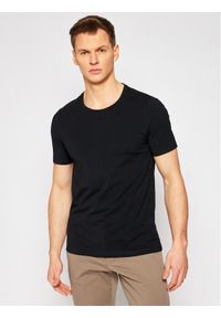 Oscar Jacobson T-Shirt Kyran 6789 3815 Czarny Regular Fit. Kolor: czarny. Materiał: bawełna #1