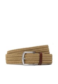 Polo Ralph Lauren Pasek Męski 35Mm Braid Stretch 405666041004 Brązowy. Kolor: brązowy. Materiał: materiał #1