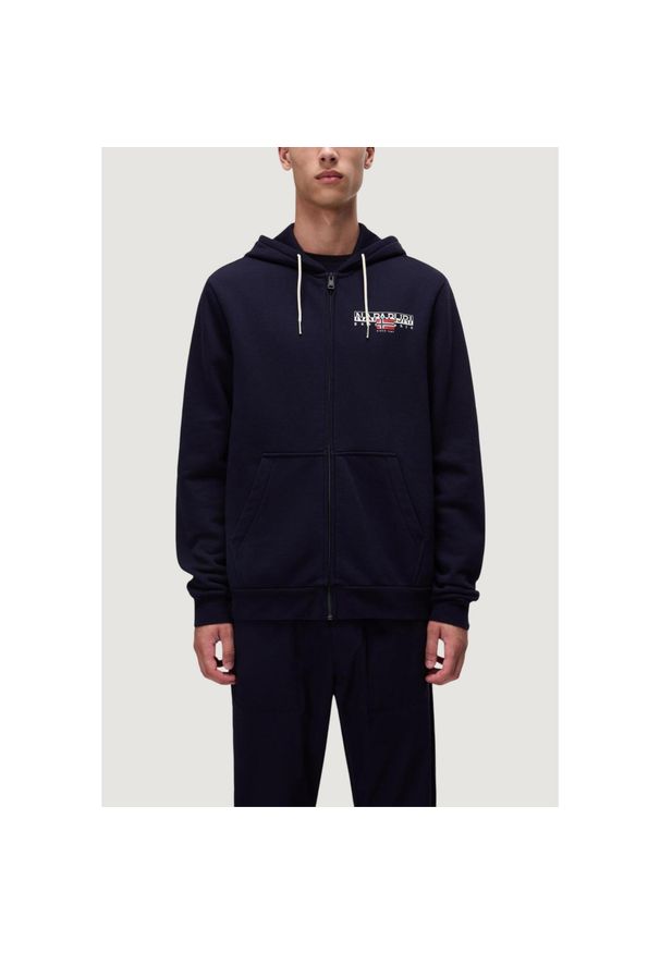 Napapijri - Bluza Mężczyzna NAPAPIJRI B-AYLMER FZH WINT. Kolor: niebieski