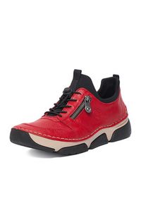 Rieker Sneakersy CEO-45951-33 Czerwony. Kolor: czerwony. Materiał: skóra #8